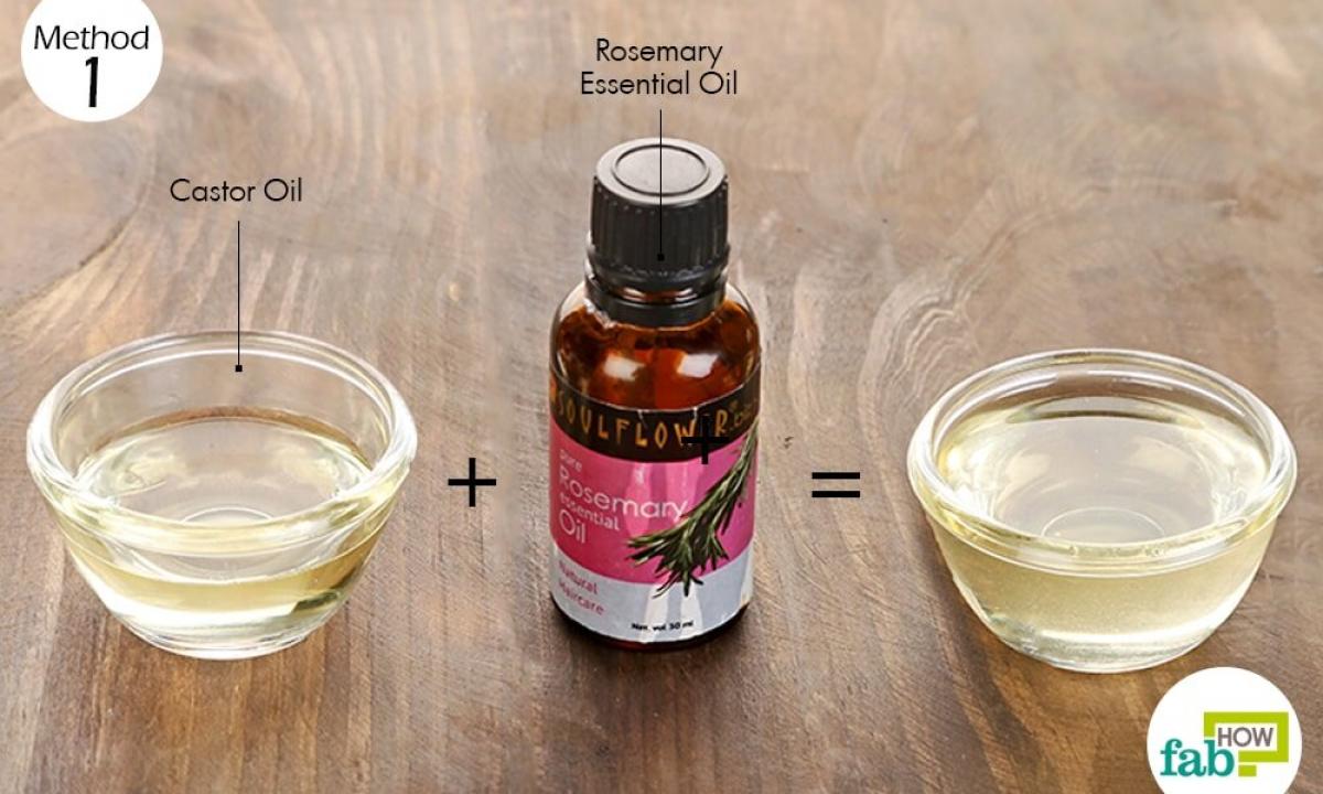 How to use rosemary oil for growth of hair