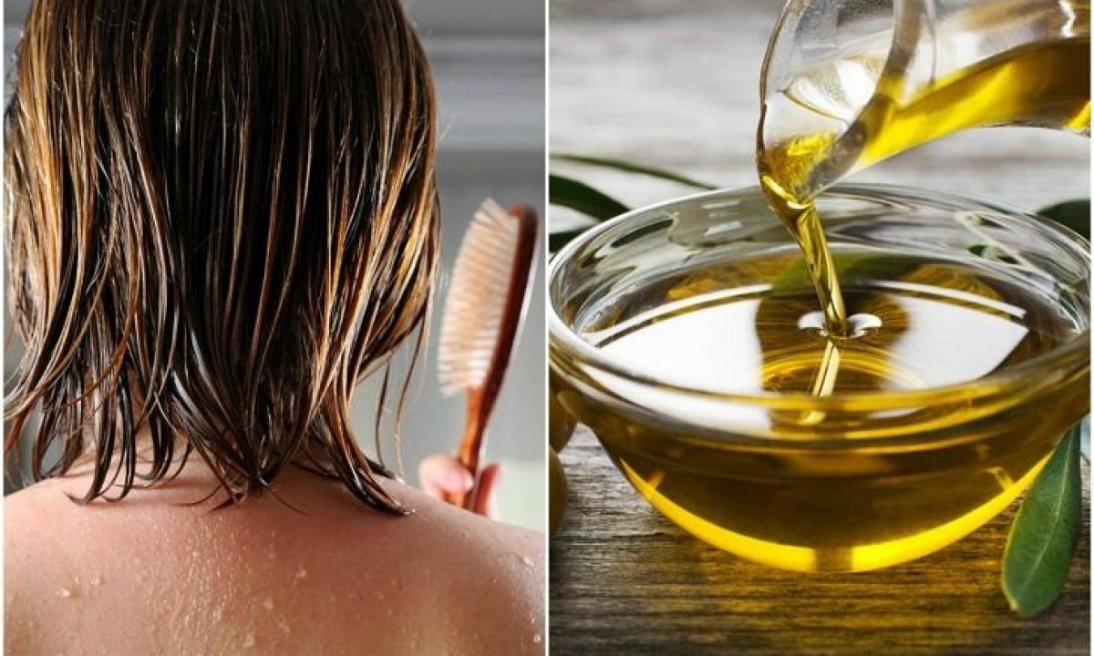 Masks for hair with olive oil