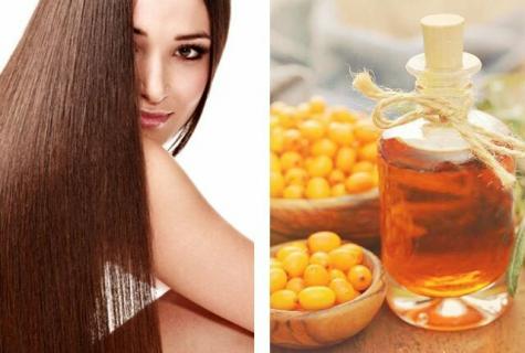 Sea-buckthorn oil for appearance hair