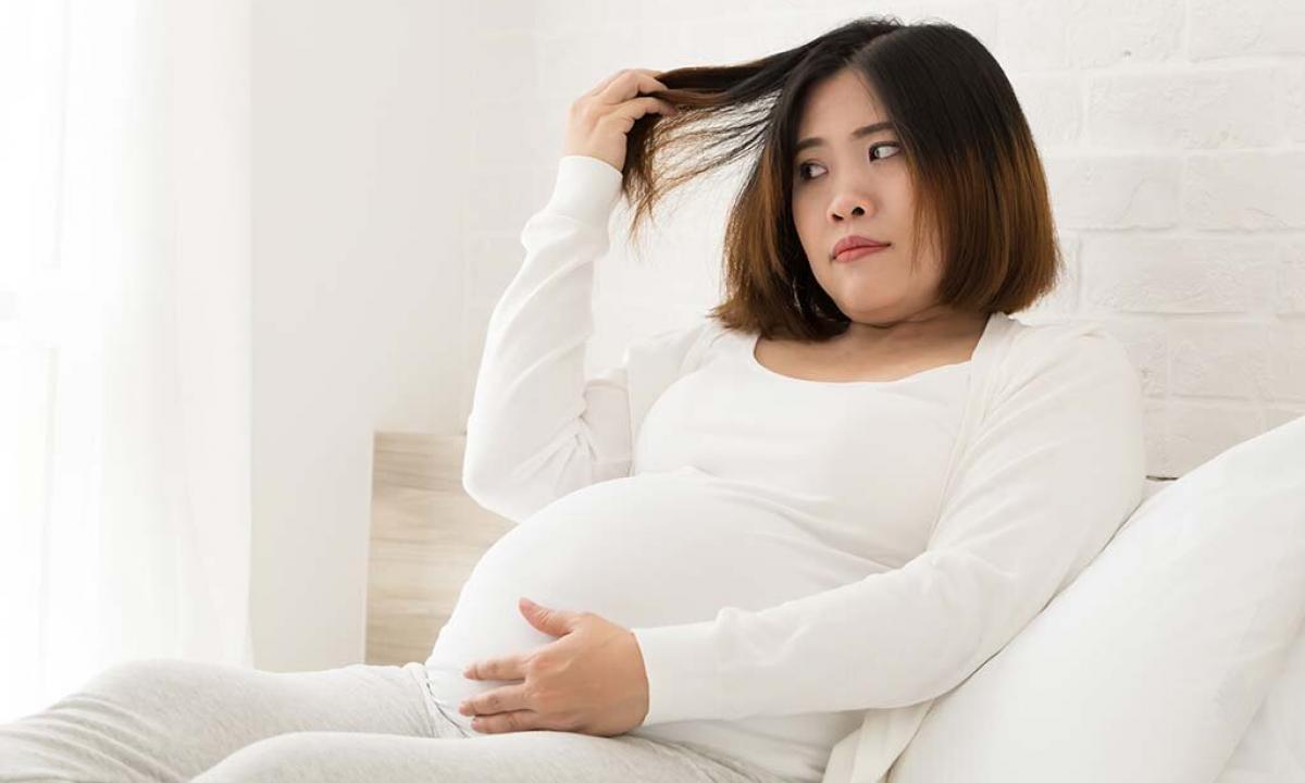 Coloring of hair during pregnancy