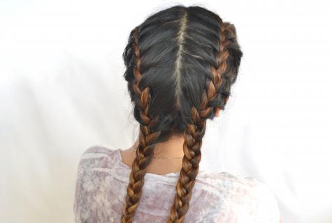 How to braid two braids
