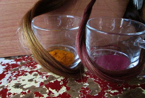 How to dye hair tea?