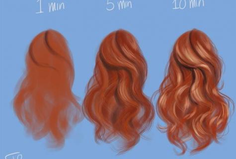 How to paint extension hair