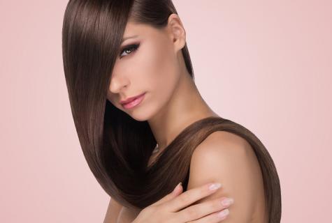 Glossing of hair: features of holding procedure