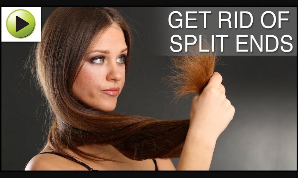How to get rid of split ends - three approaches