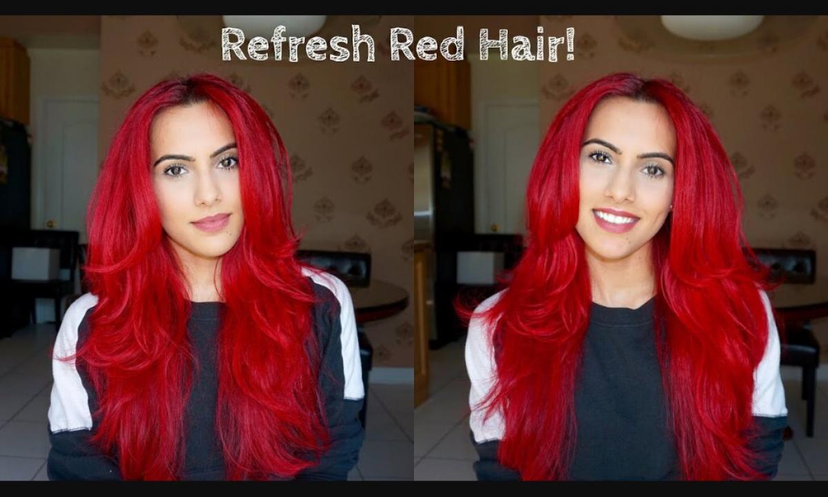 How to refresh hair color