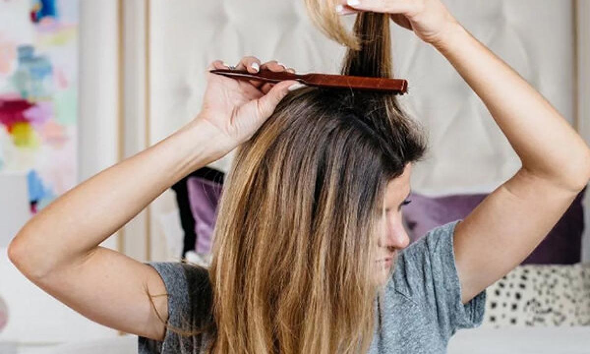 How to dry up hair