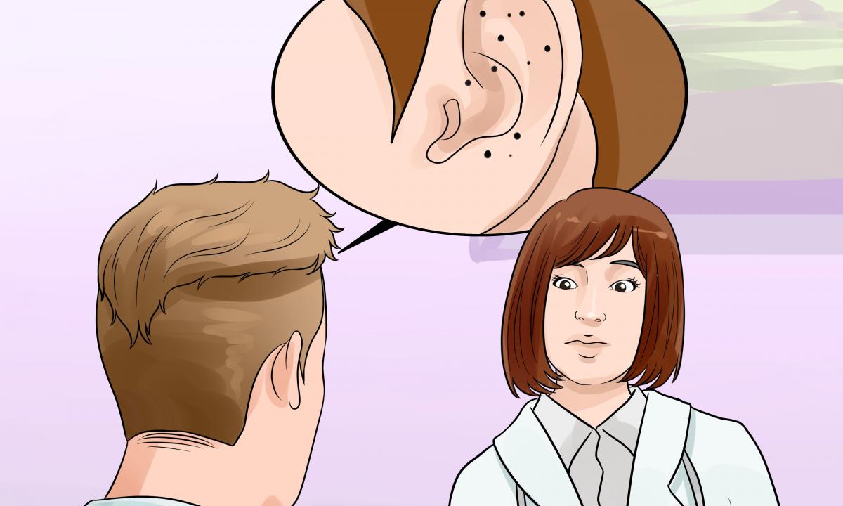 How to get rid of pimples in ears