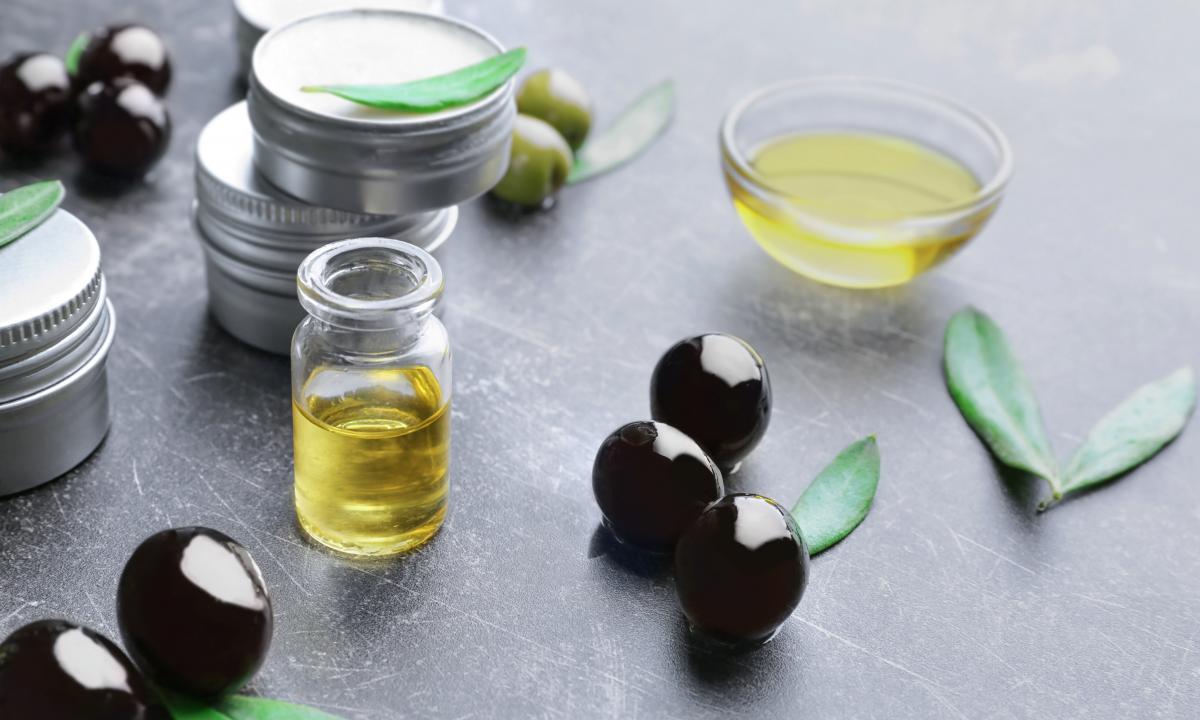 Olive oil in house cosmetics