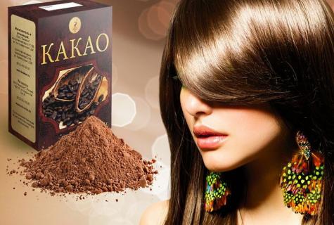 Masks for hair with cocoa