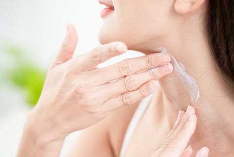 What cream it is better to apply on neck