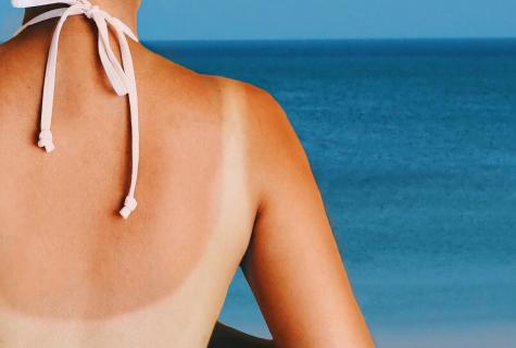How to get rid of strong suntan