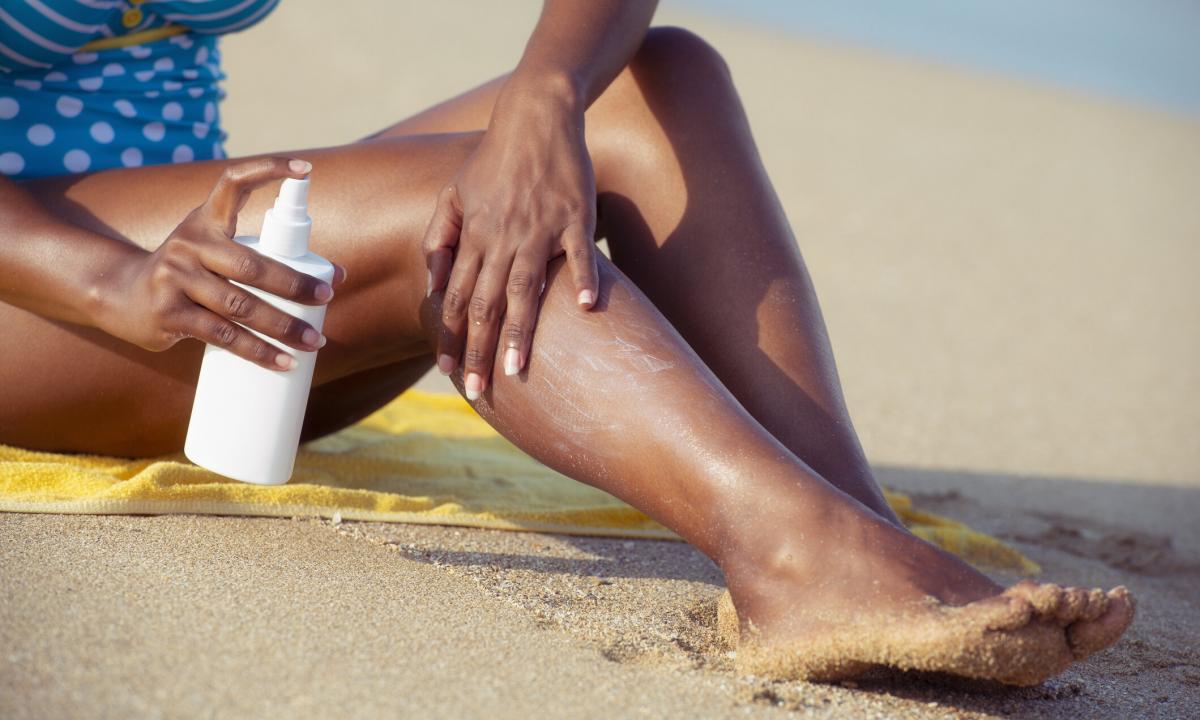 What cream protects from suntan