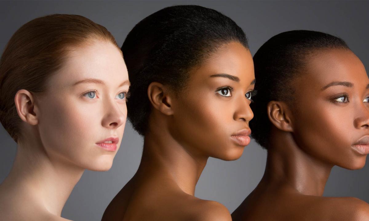 How to make skin color equal