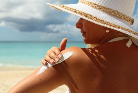 10 basic rules of safe suntan