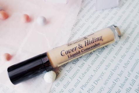 Why the concealer is necessary
