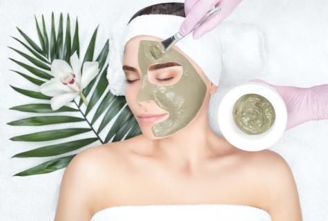 Masks and face treatments for clarification of time