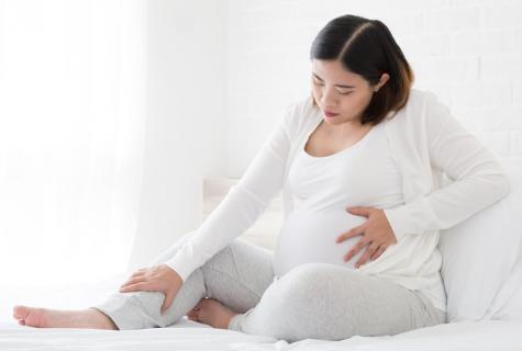 Care for skin of legs during pregnancy