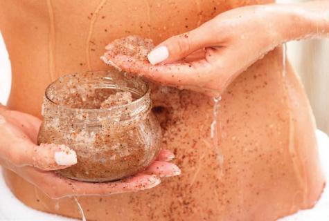 Body scrubs in house conditions