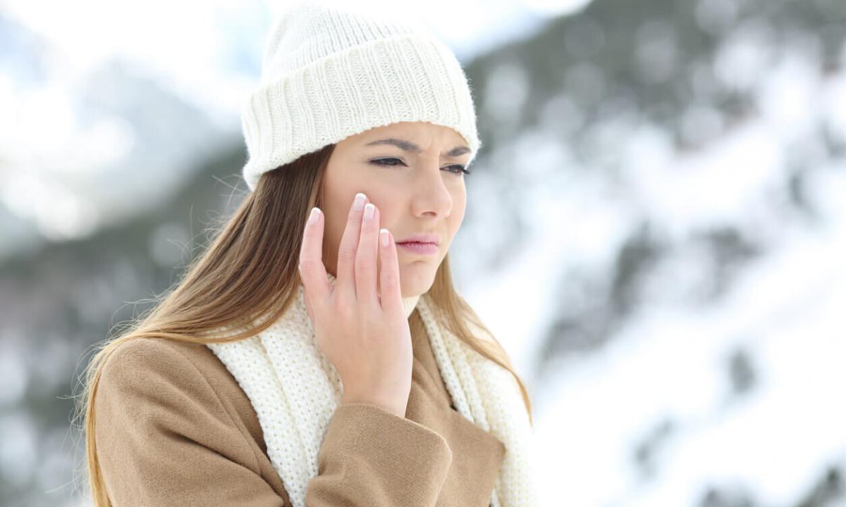 How to look after face skin in winter cold months