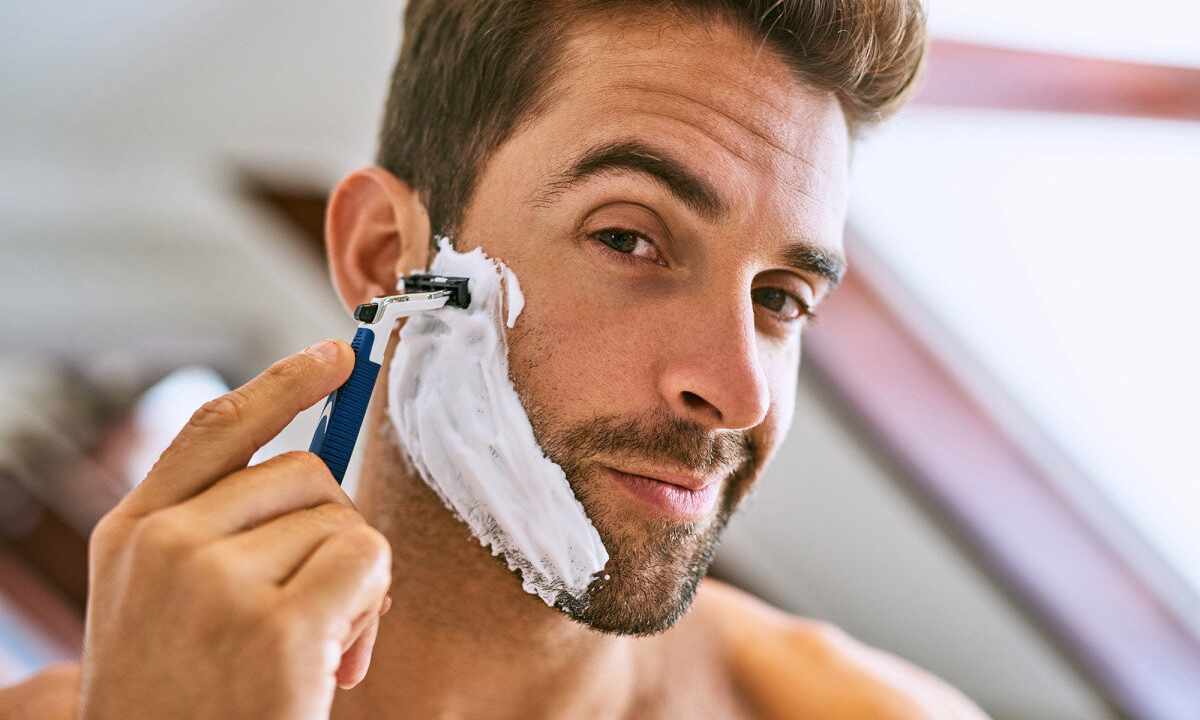 How to have a shave with the machine