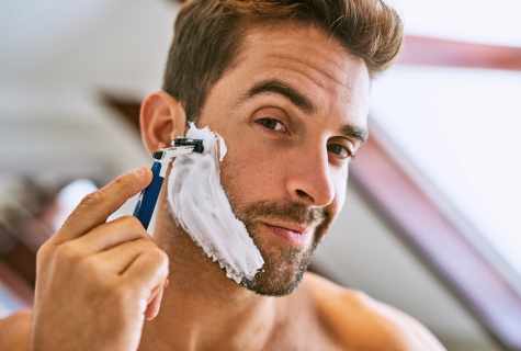 How to have a shave with the machine