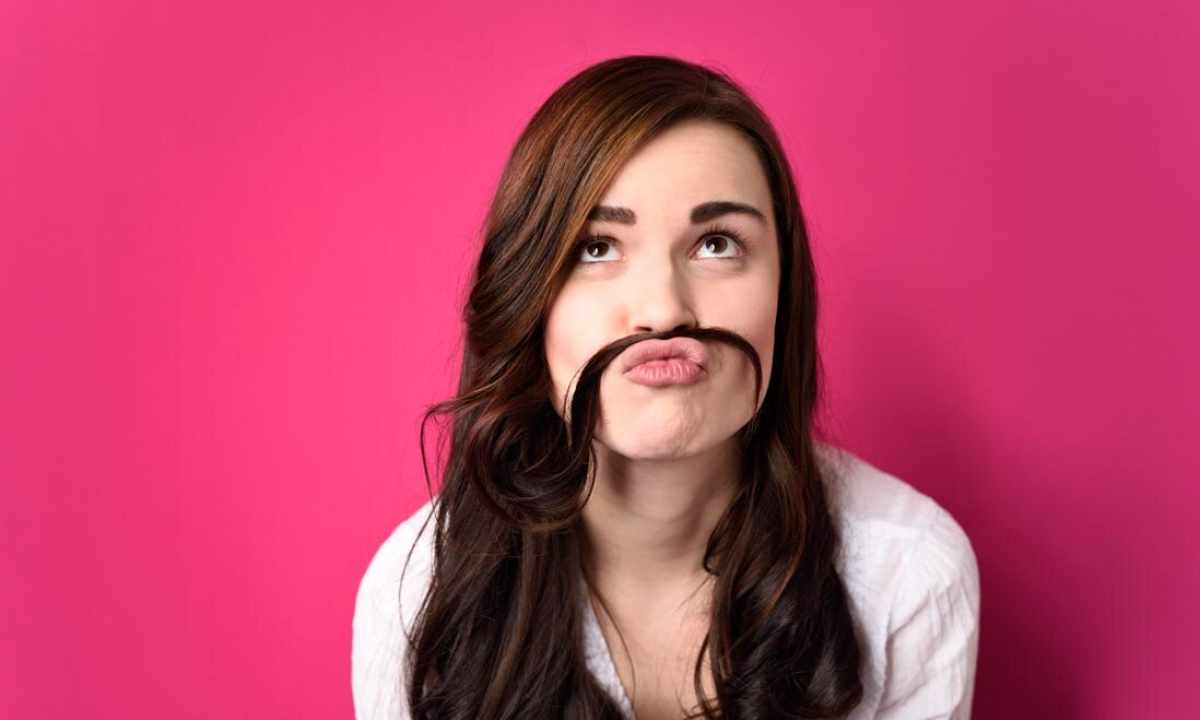How to get rid to the woman of mustache