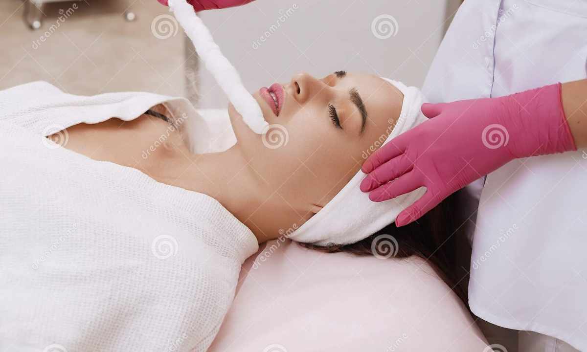 Facial massage by liquid nitrogen