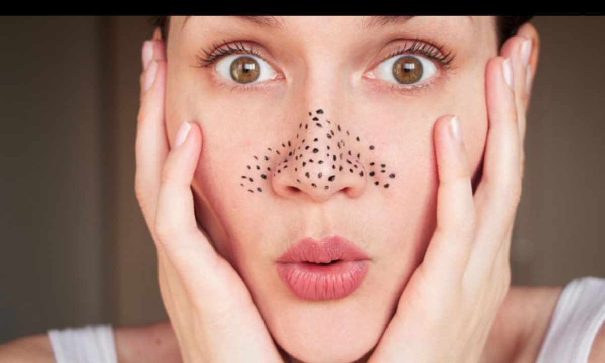 How to get rid of black dots on nose folk remedies