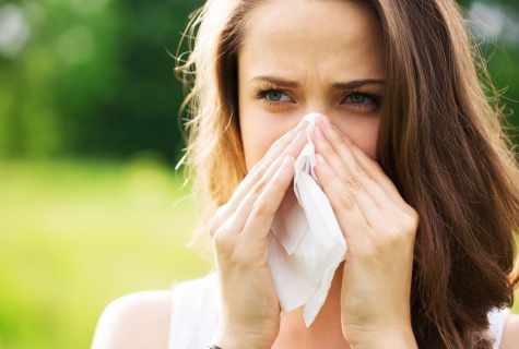 House allergy medicines on face