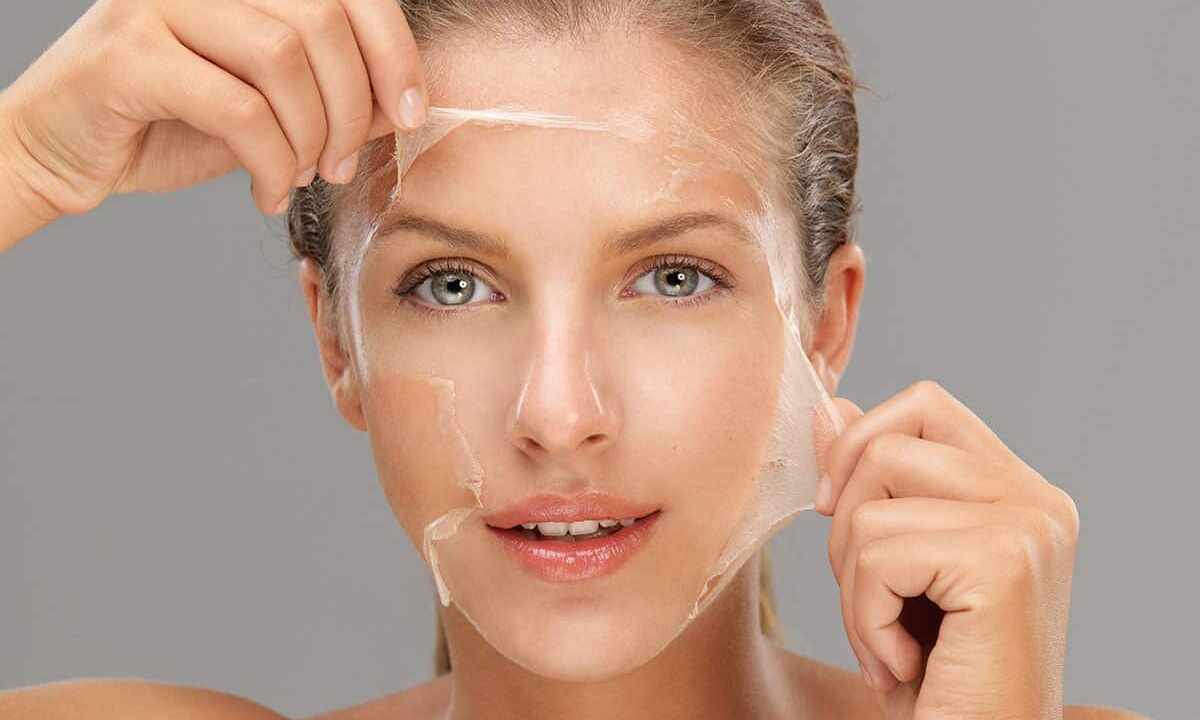 House face packs from skin peeling