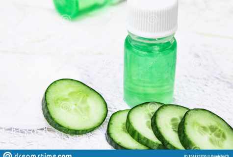 How to make cucumber lotion in house conditions