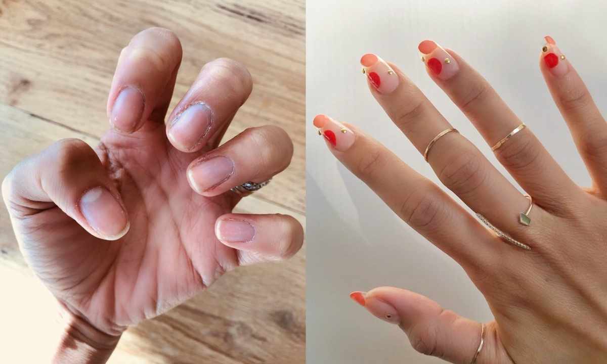 What is necessary for nail extension by acrylic