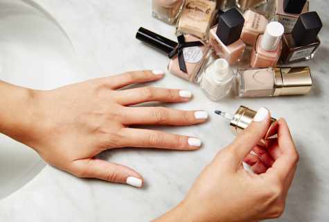 How to do correction of the increased nails by gel