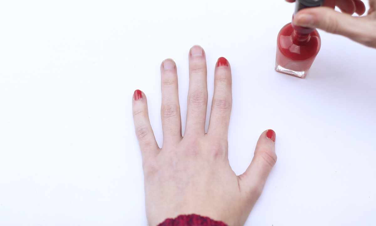 How to dry up nail gel