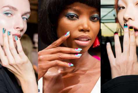 What nails of color and length are fashionable now