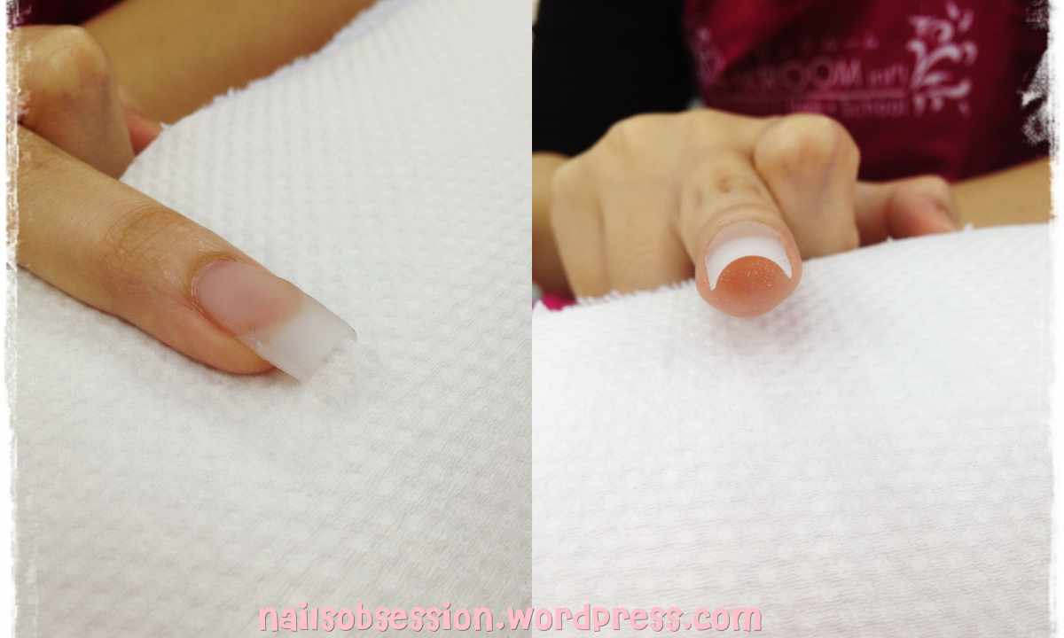 What is necessary for nail extension by acrylic in house conditions