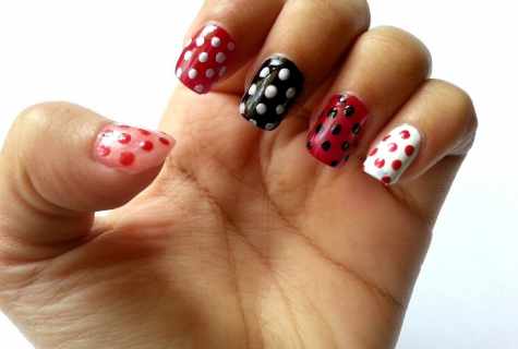 How to make simple dot design of nails