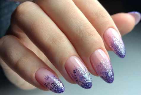 Neyl-art novelties: gradient manicure