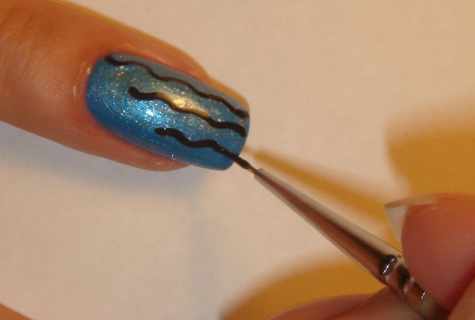 How to draw pictures on nails