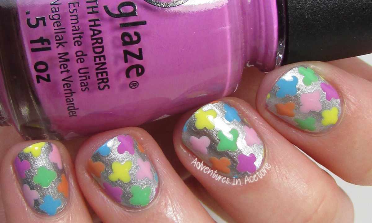 Master class of creation of lollipops on nails