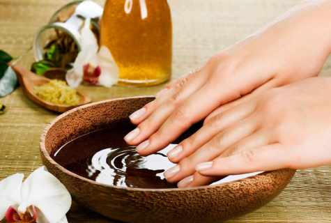 Recipes of masks for growth of nails