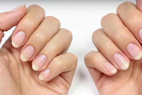 How to define shape of nails