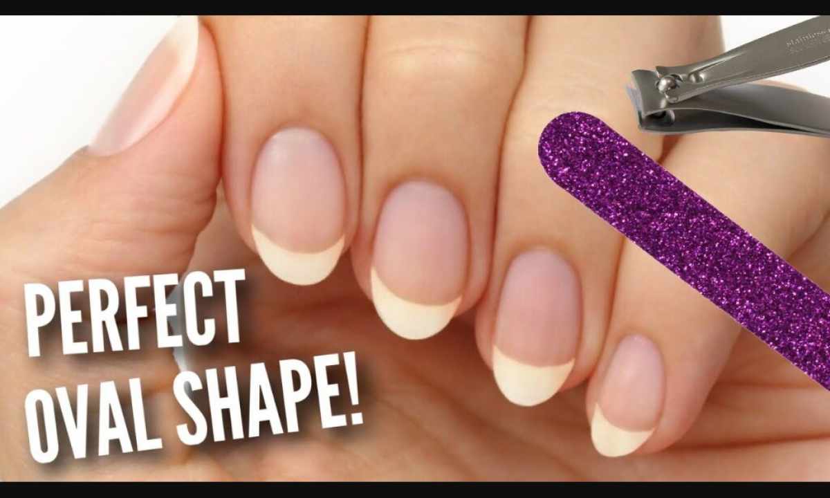 How to give to nails square shape