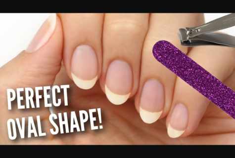 How to give to nails square shape