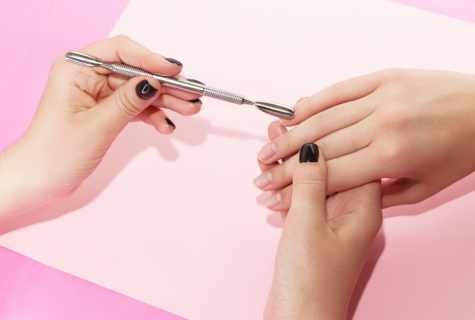 As it is necessary to do manicure