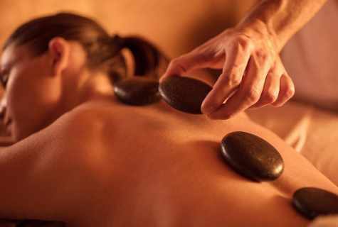 Massage by hot stones - advantage and contraindications