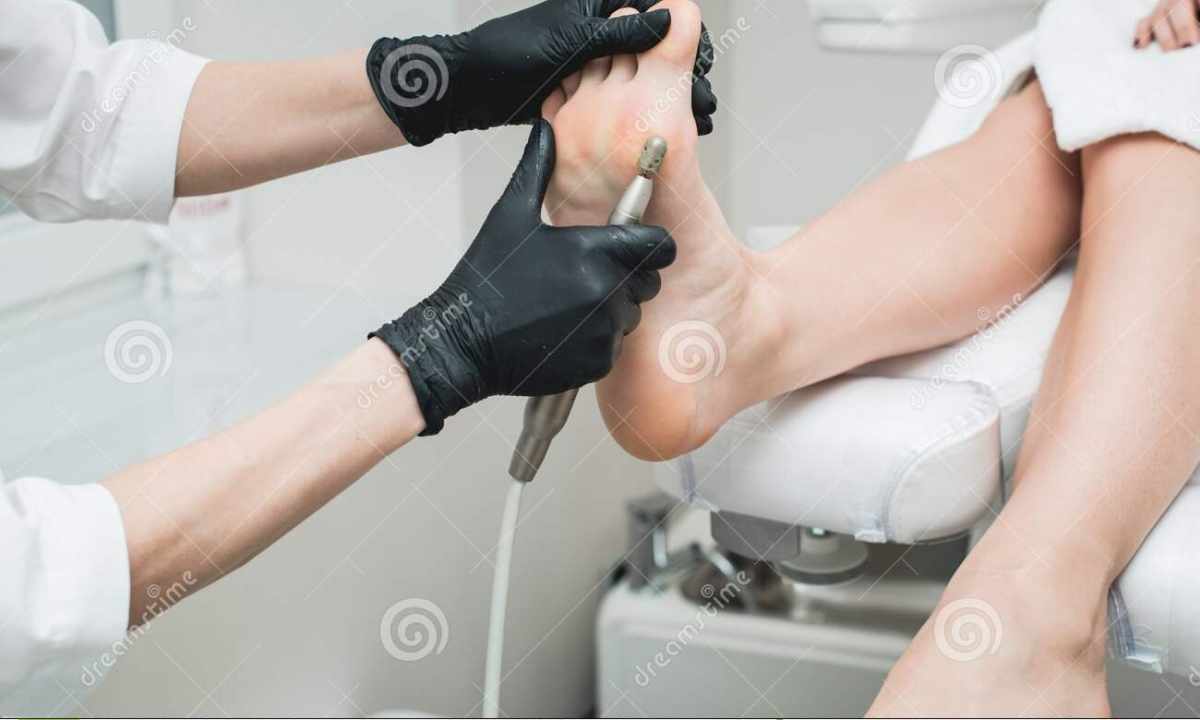How to use the machine for pedicure