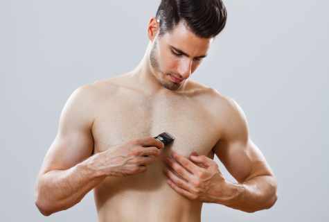 How to get rid of breast hair at men