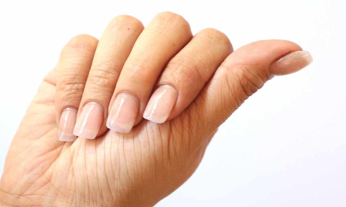 What forms happen at the increased nails